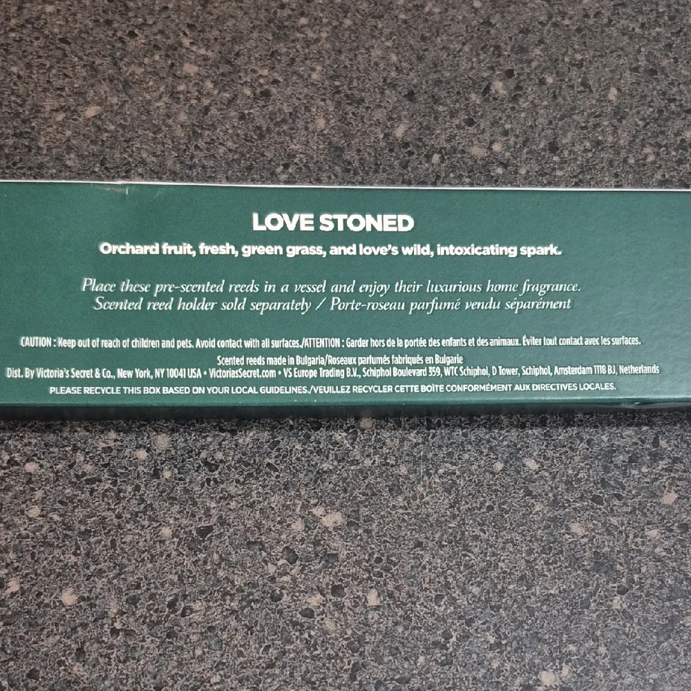 Victoria's Secret Love Stoned Teal Sealed Fragrance Liner
